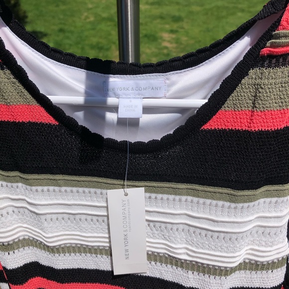 NWT Maxi Sheathdress Multi color figure hugging - Picture 2 of 3